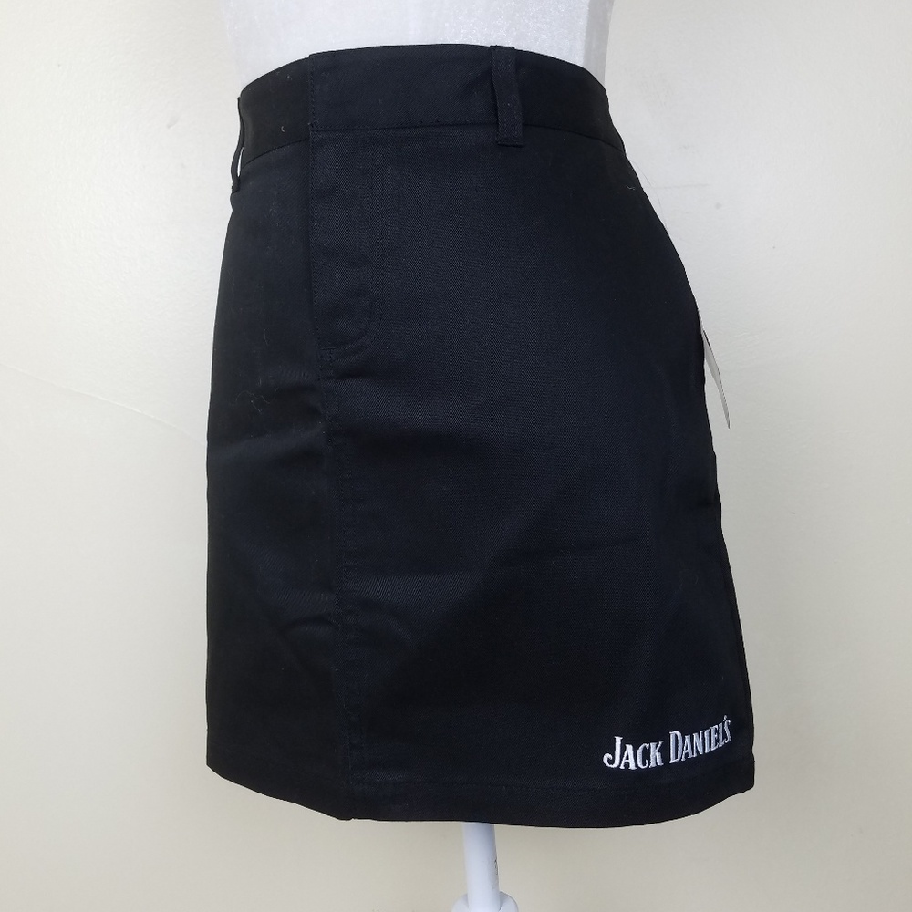 Dickies Jack Daniels Mini Skirt Size 7 NWT